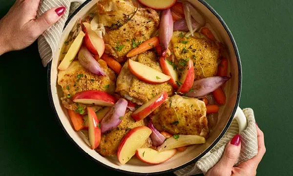 Apple Cider Glazed Chicken