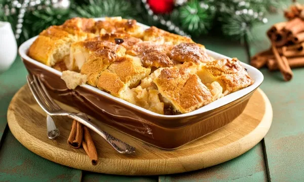 Cinnamon Chunky Bread Pudding