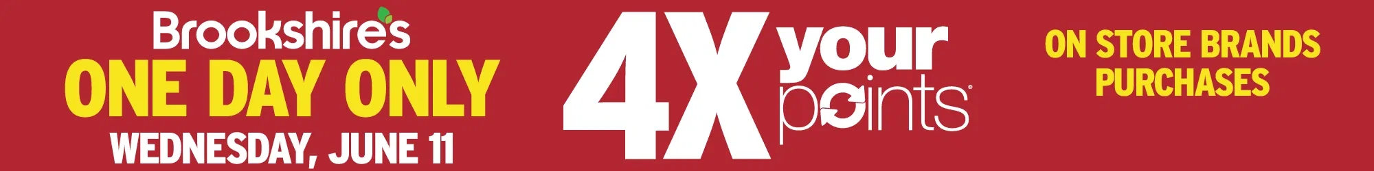 4X Your Points