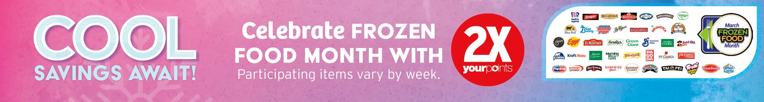 FROZEN FOOD MONTH 