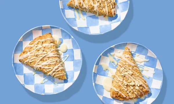 Quaker® Oats Scones with Maple Glaze