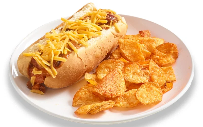 Chili cheese dog