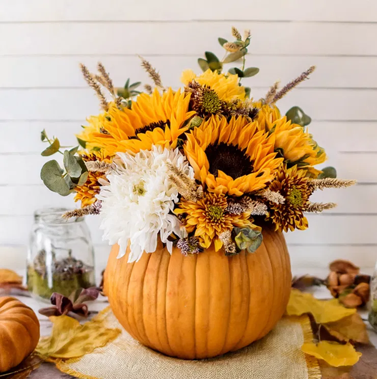 pumpkin vase