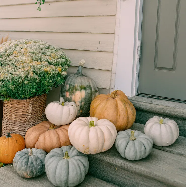 pumpkin porch stack