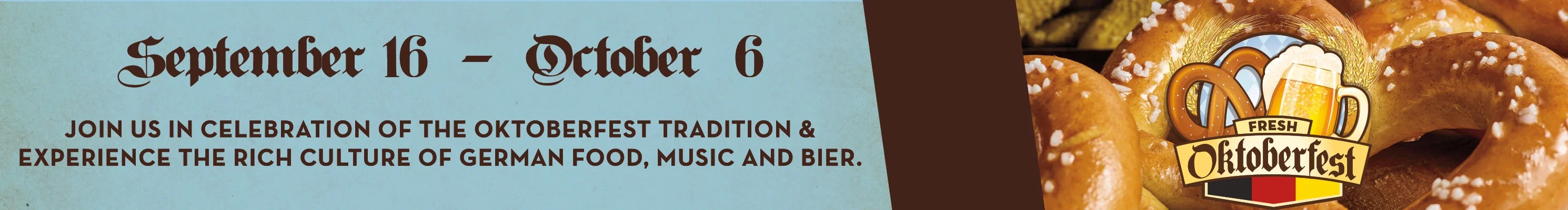 Oktoberfest at FRESH by Brookshire's