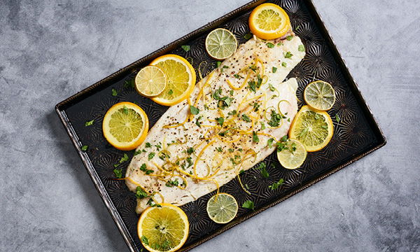 Baked Flounder with Citrus Butter