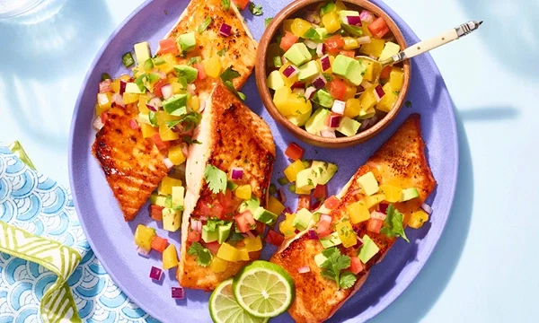 Mango-Glazed Salmon