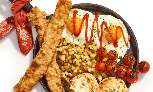Chicken-Fried Bacon