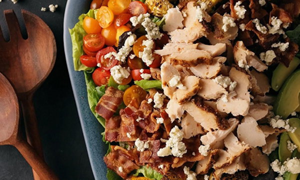 Sweet B&rsquo;s Honey Barbeque Glazed Chicken Bacon Salad Recipe