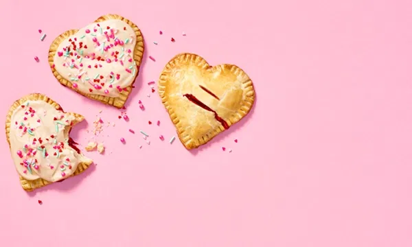 Strawberry Heart Hand Pies