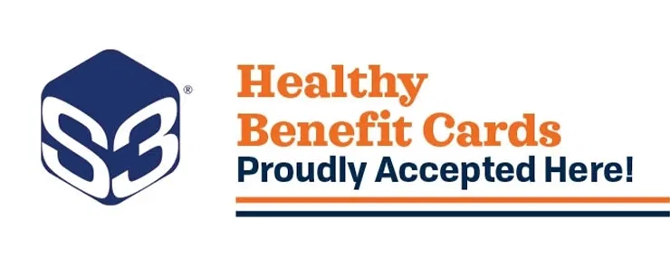 Proudly accepting Healthy Benefit Cards