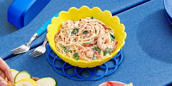 Creamy Lemon Shrimp Pasta